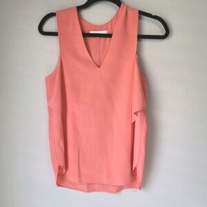 Alexander Wang silk layered tank top